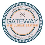 Gateway at Milbrae Station Logo