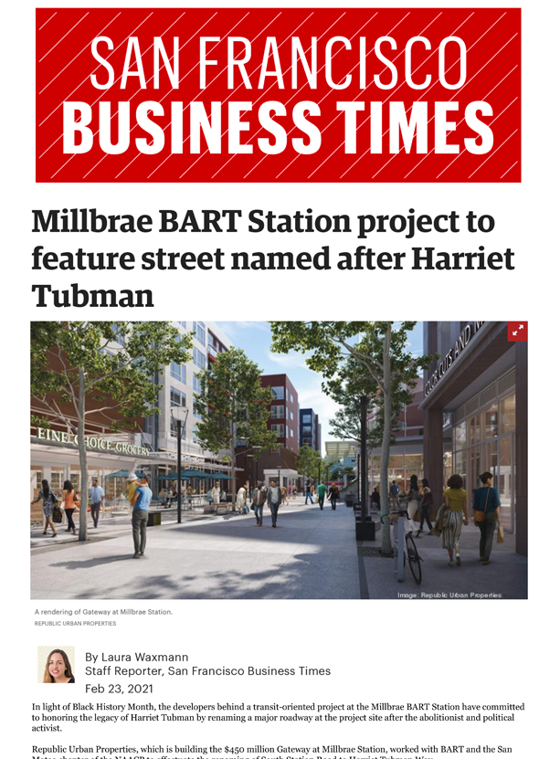 2_23_21-RUP-Millbrae BART Station Project-SF Business Times